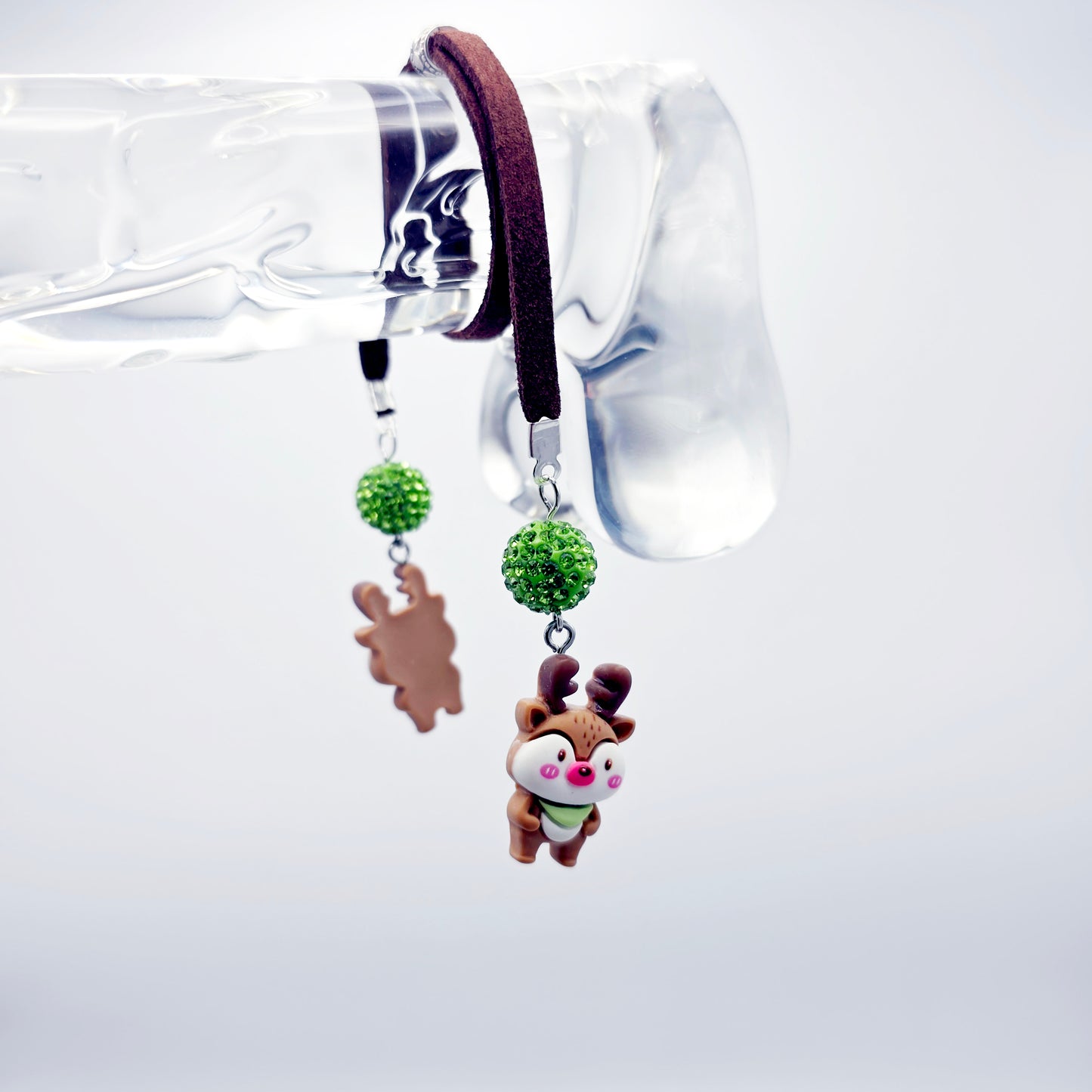 Cute Little Reindeer Penis Noose. Naughty Holiday Jewelry for Men