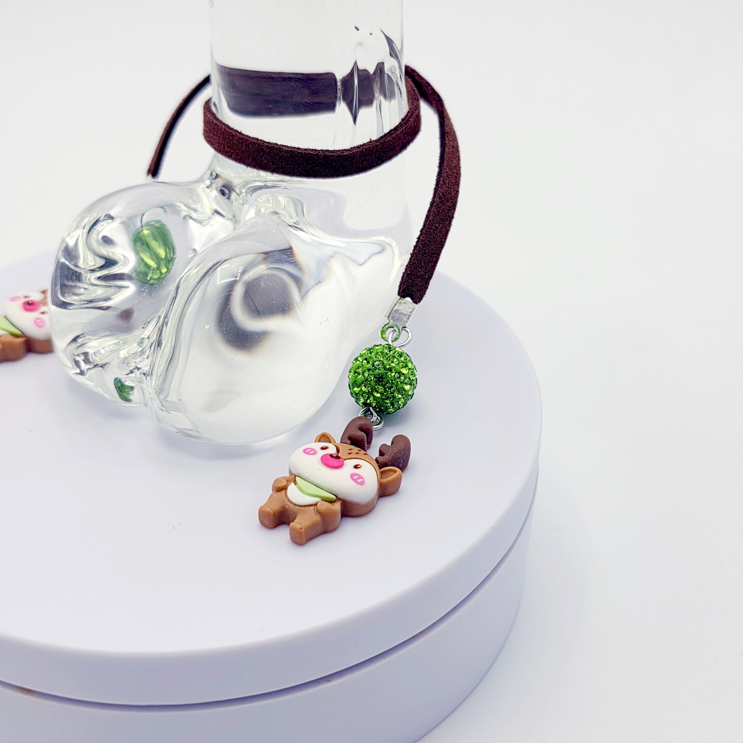 Cute Little Reindeer Penis Noose. Naughty Holiday Jewelry for Men