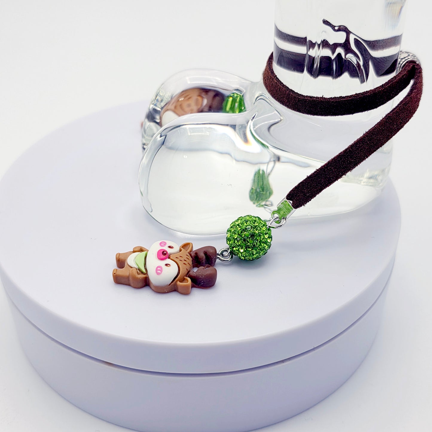 Cute Little Reindeer Penis Noose. Naughty Holiday Jewelry for Men