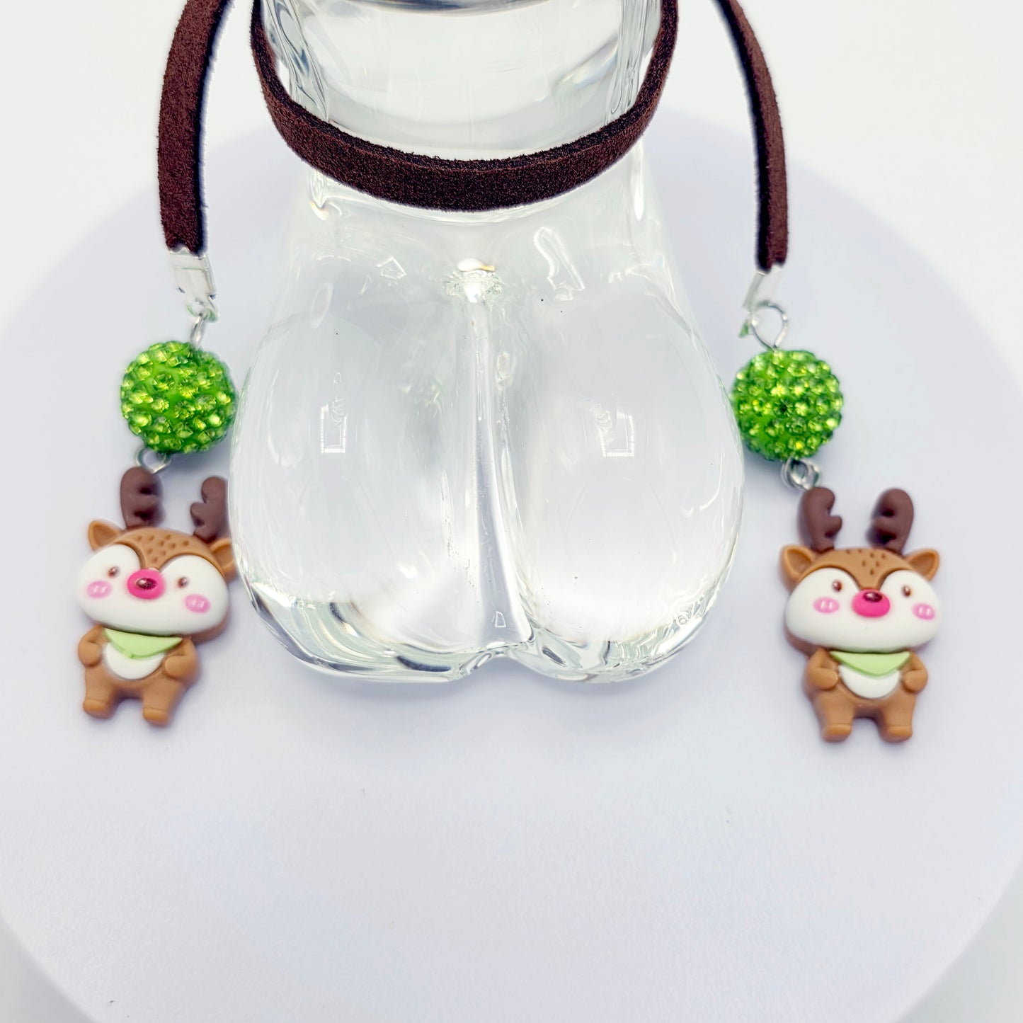 Cute Little Reindeer Penis Noose. Naughty Holiday Jewelry for Men