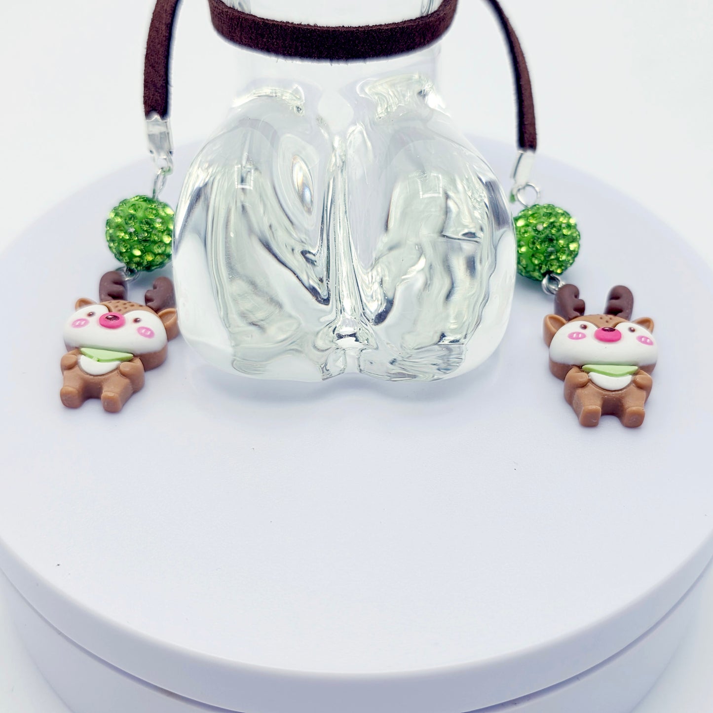 Cute Little Reindeer Penis Noose. Naughty Holiday Jewelry for Men