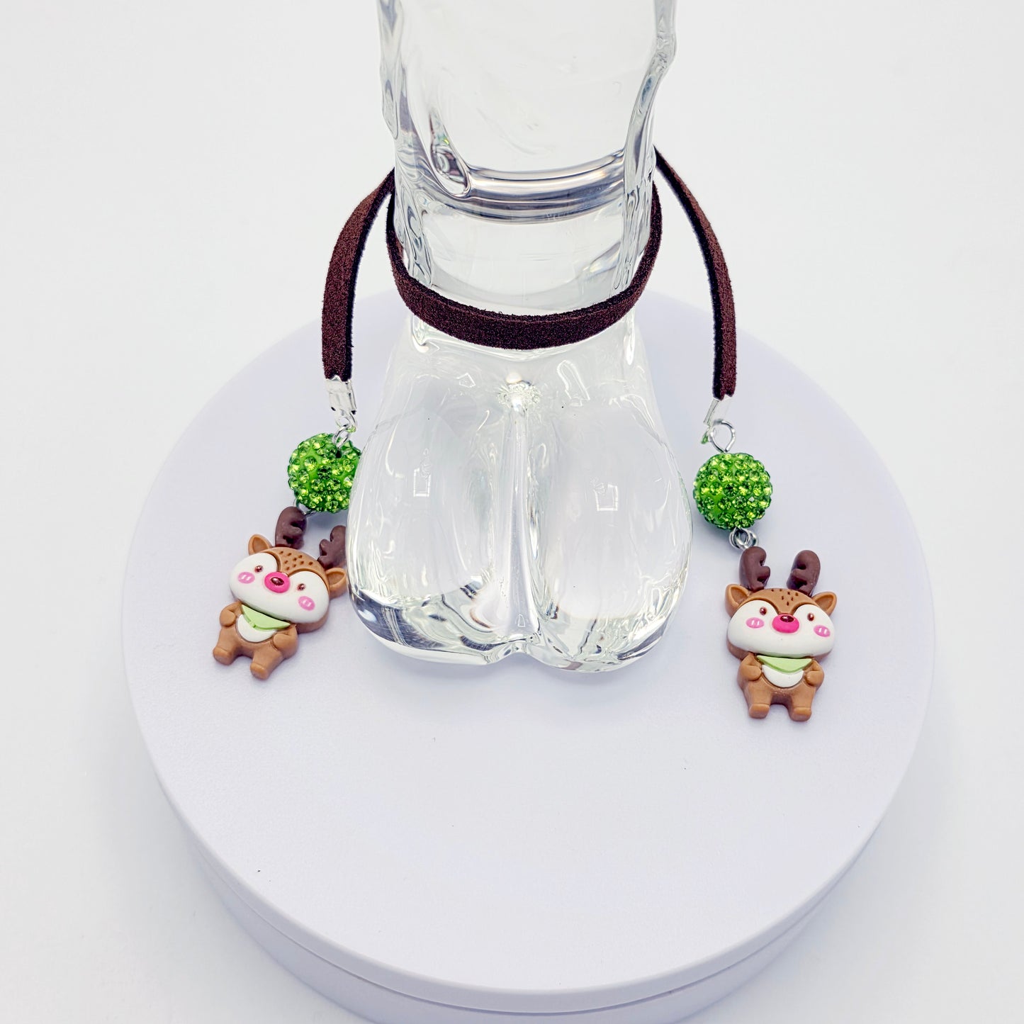 Cute Little Reindeer Penis Noose. Naughty Holiday Jewelry for Men