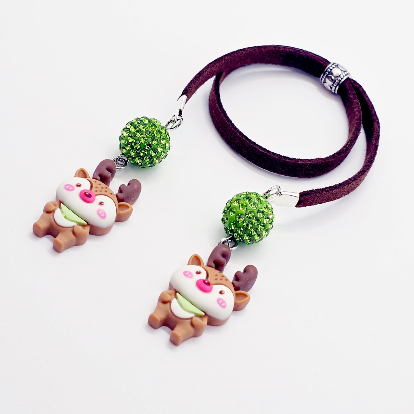 Cute Little Reindeer Penis Noose. Naughty Holiday Jewelry for Men