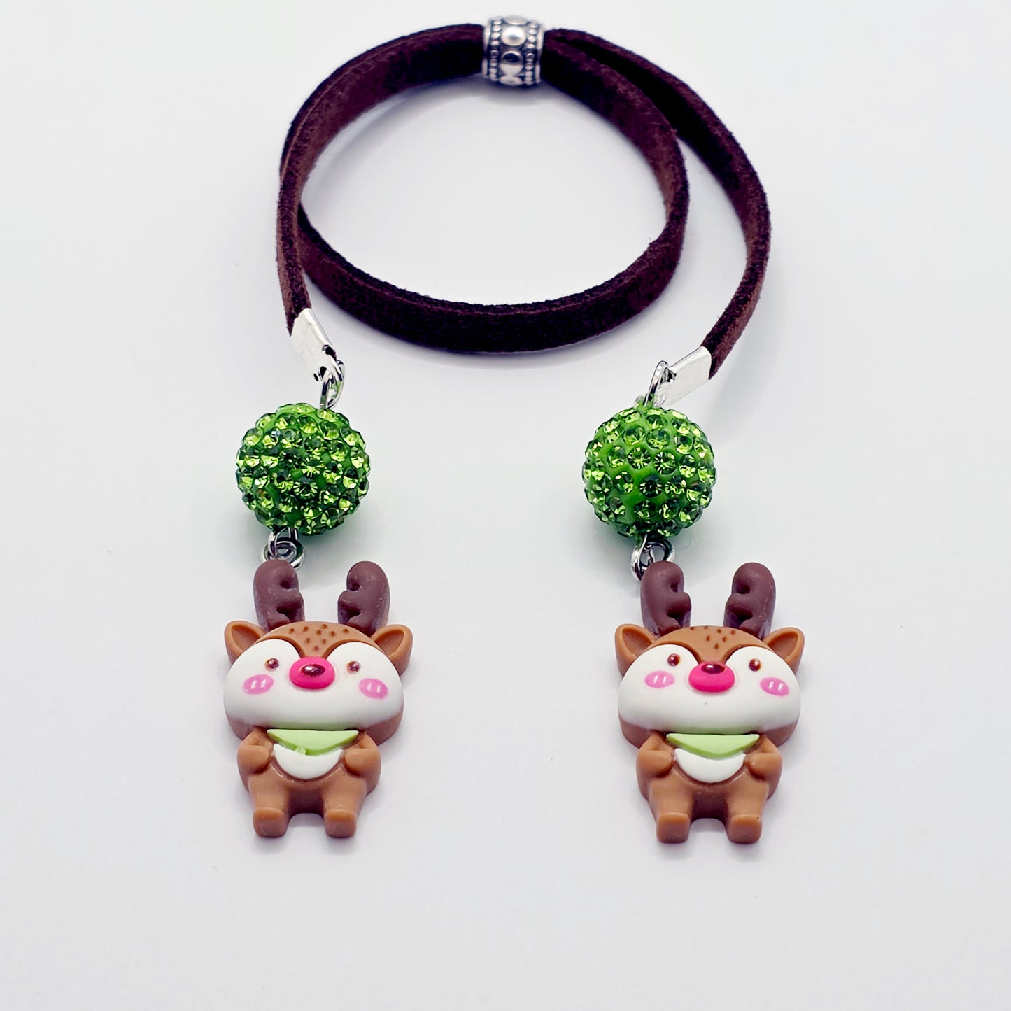 Cute Little Reindeer Penis Noose. Naughty Holiday Jewelry for Men