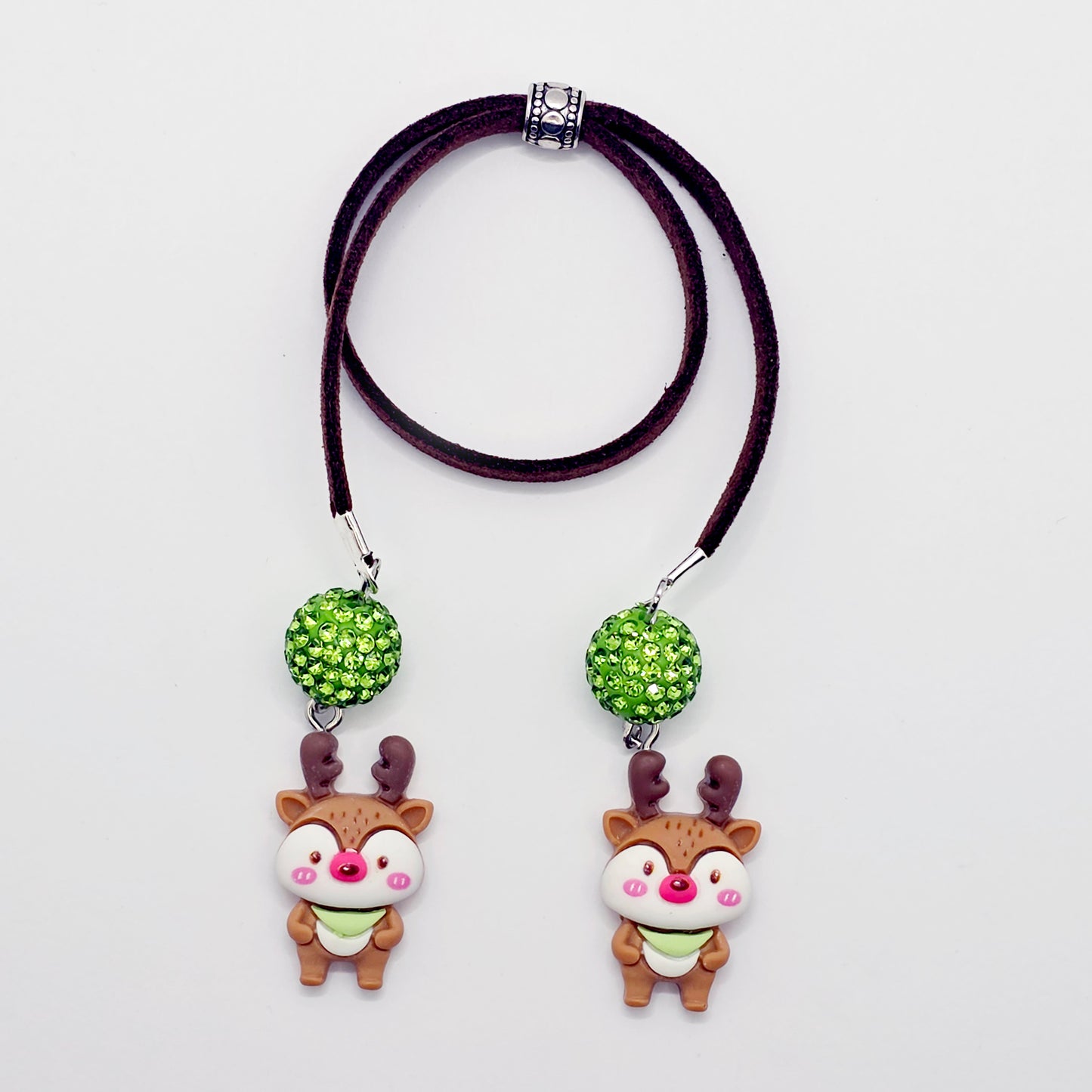 Cute Little Reindeer Penis Noose. Naughty Holiday Jewelry for Men