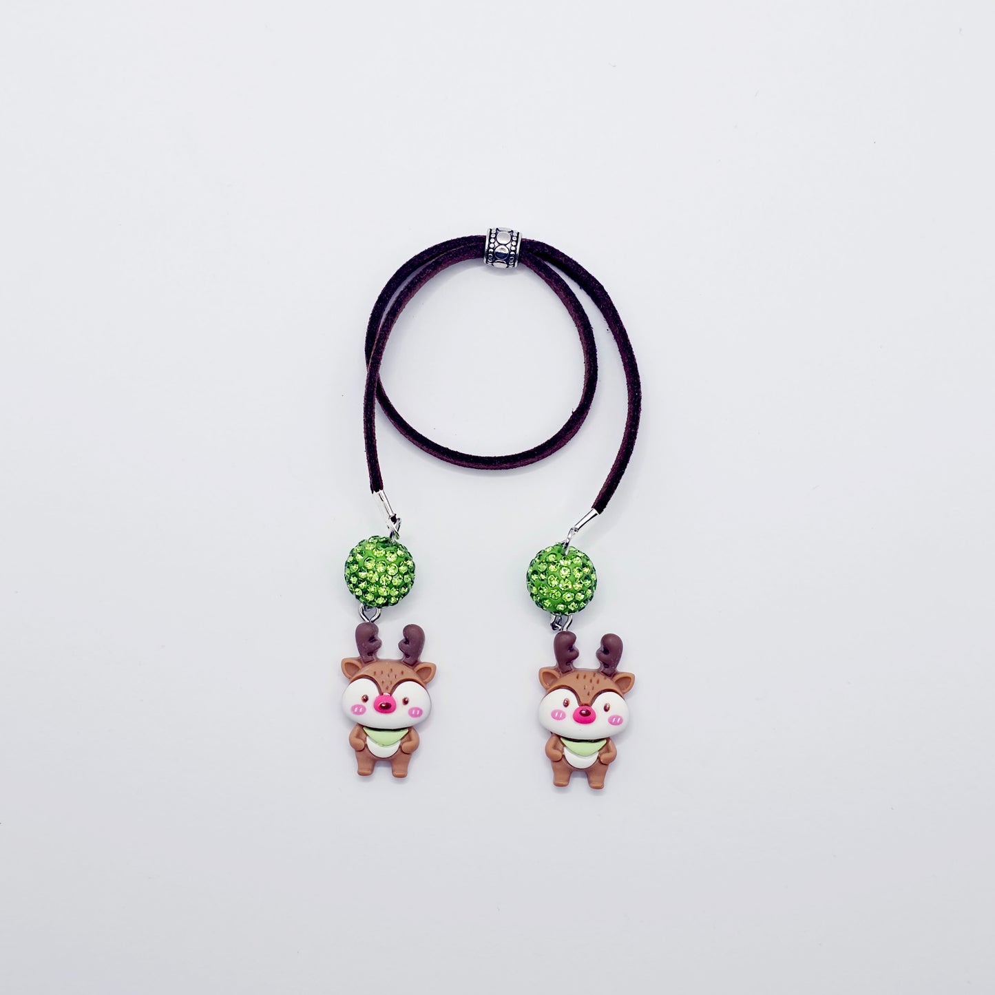 Cute Little Reindeer Penis Noose. Naughty Holiday Jewelry for Men