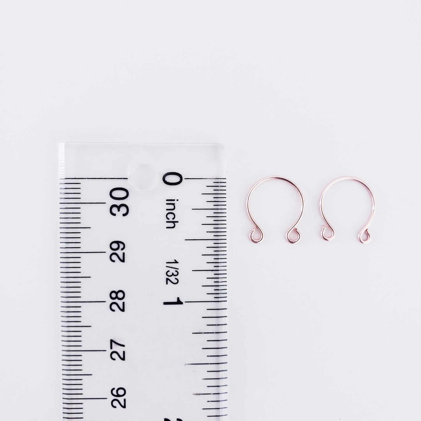 Non Piercing Nipple Rings. Pair of two. Silver, Gold, or Rose Gold