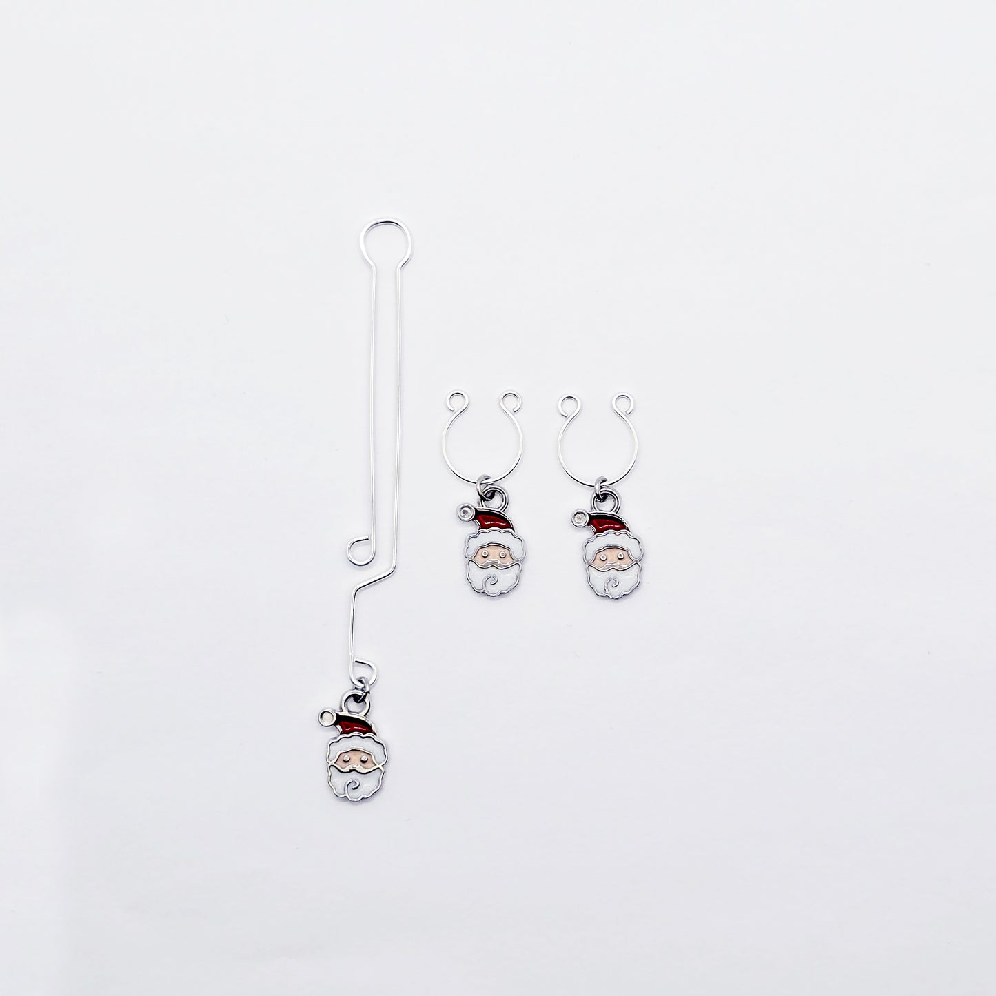 Santa Nipple Rings and Labia Clip Set