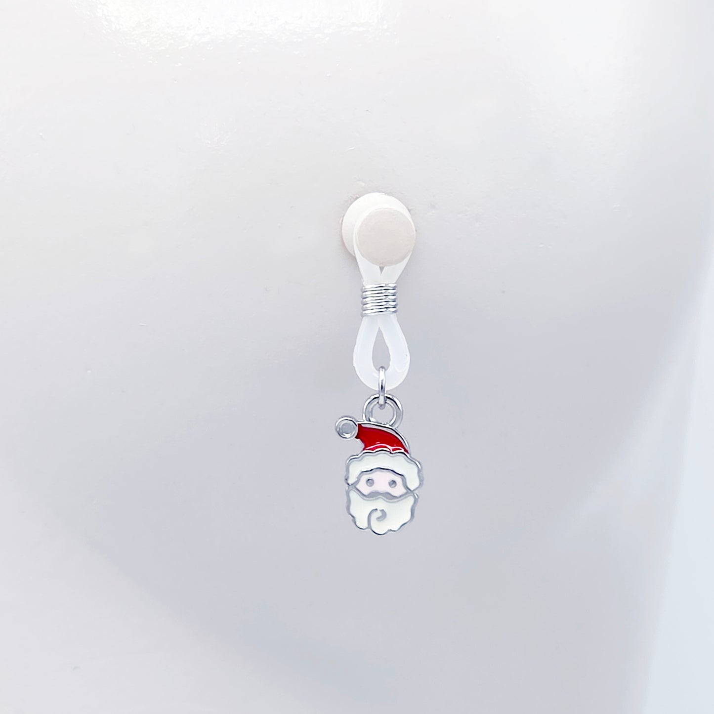 Small Non-Piercing Nipple Nooses with Santas 