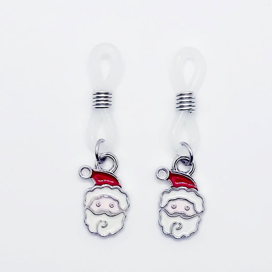 Small Non-Piercing Nipple Nooses with Santas 