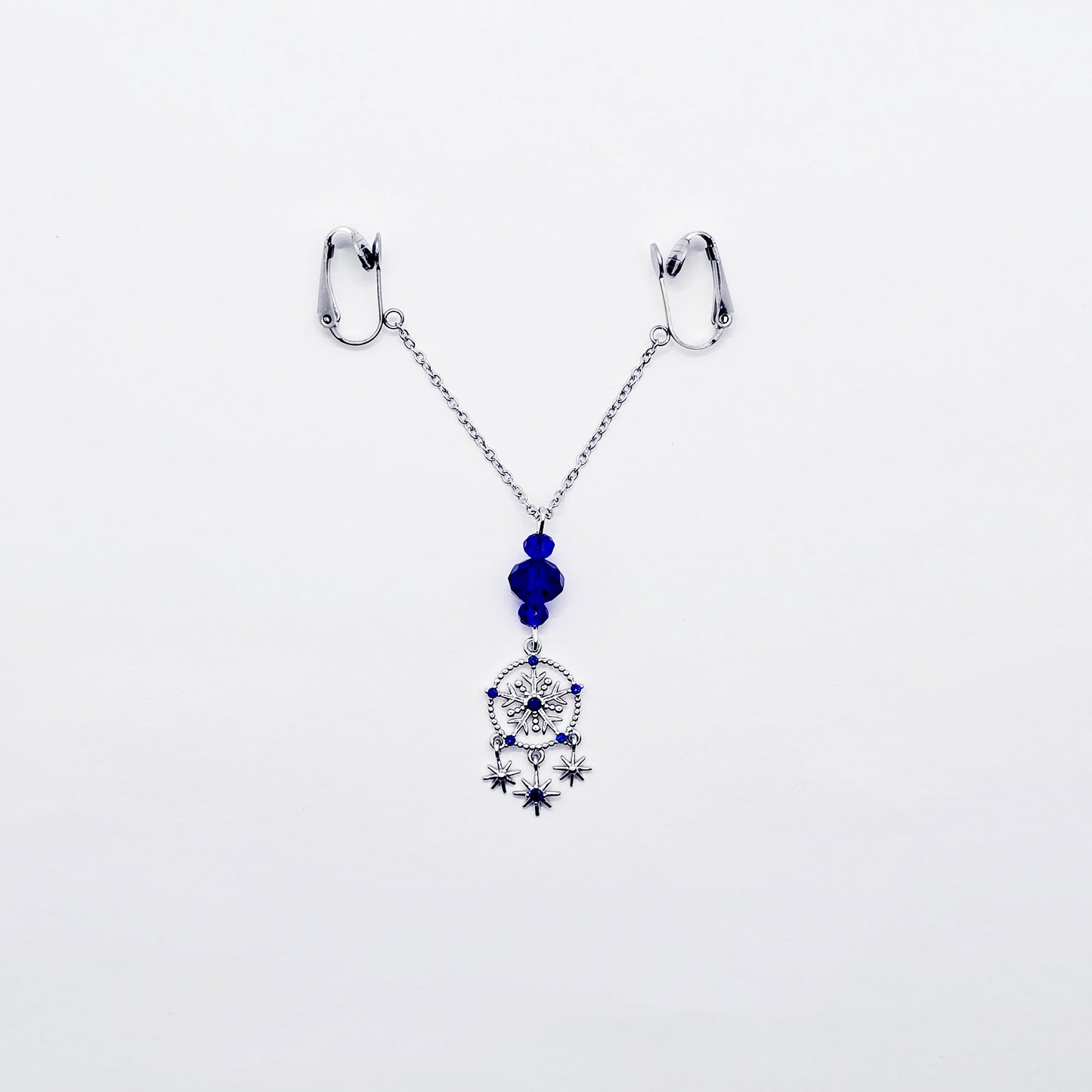 Snowflake Labia Chain Dangle