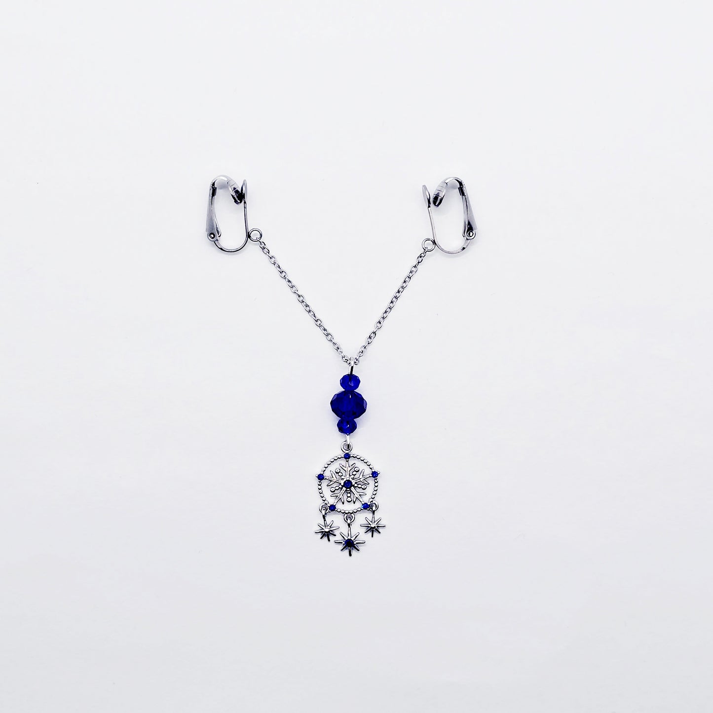 Snowflake Labia Chain Dangle