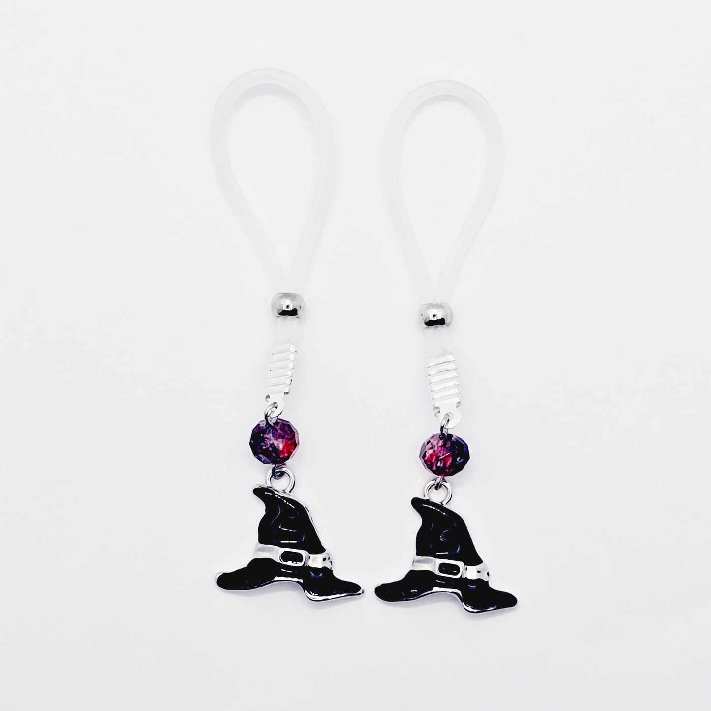 Witch Hat Non-Piercing Nipple Nooses or Nipple Clamps