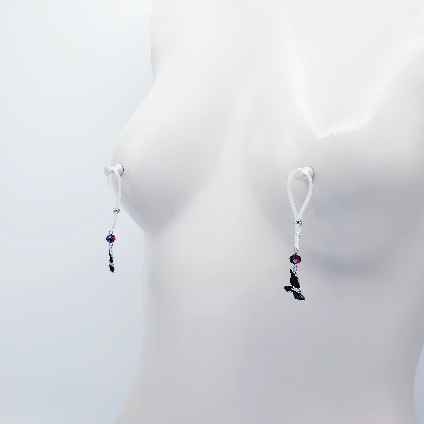 Witch Hat Non-Piercing Nipple Nooses or Nipple Clamps