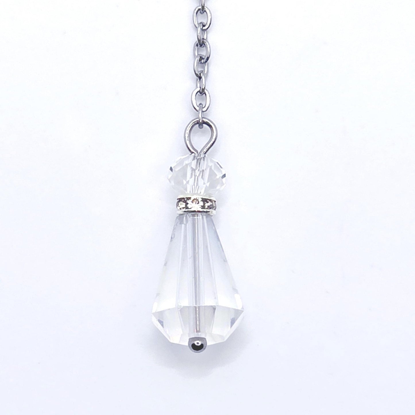 Butterfly Nipple Shields, Stainless Steel, with Crystals.