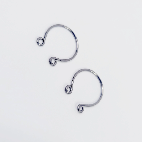 Niobium Nipple Rings, Non Piercing, Set of 2. Hypoallergenic. Color is Anodized.