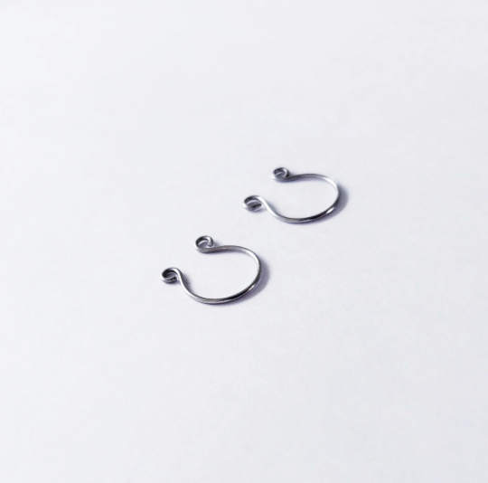 Non Piercing Stainless Steel Nipple Rings.