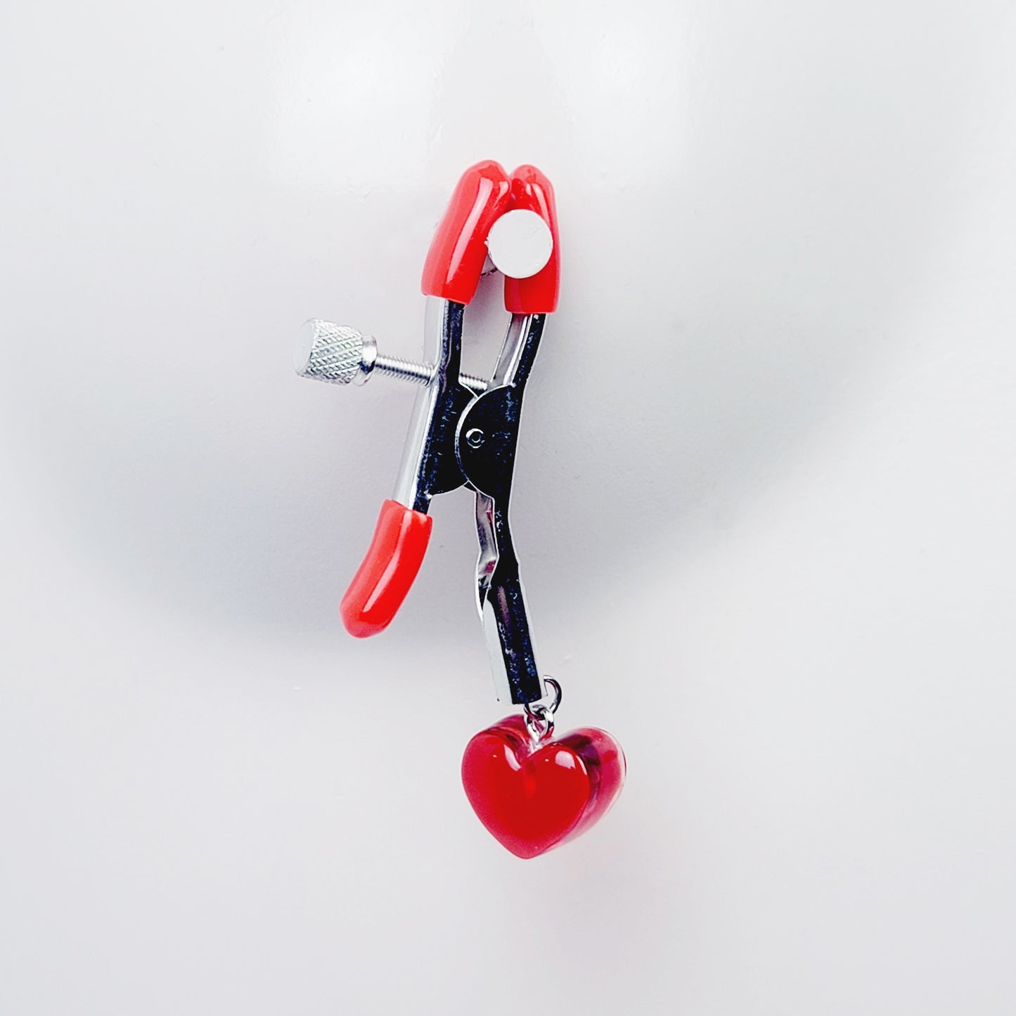 Heart Nipple Clamps, Adjustable. Valentine's Day Sex Toy Gift