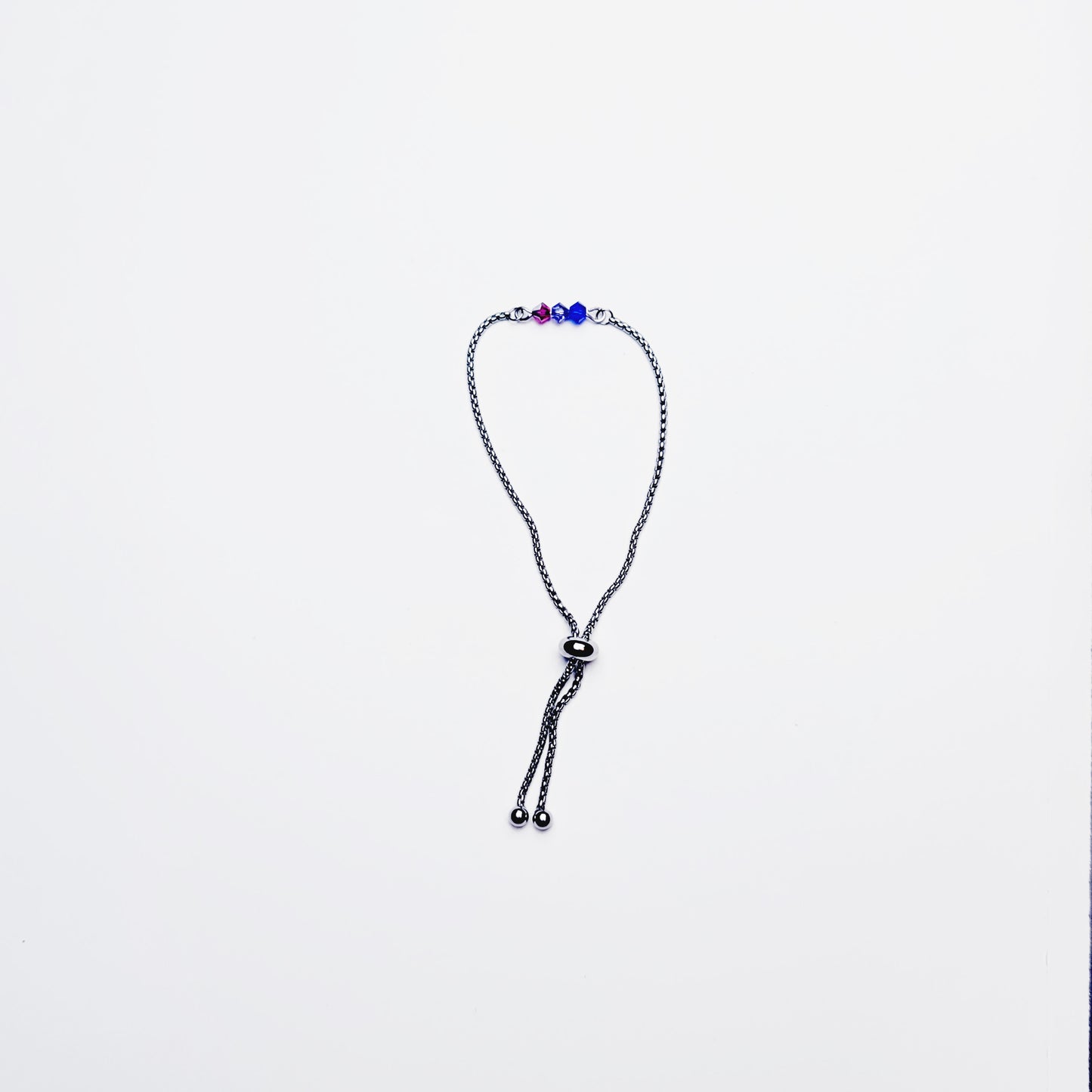 Bisexual Pride Penis Chain Noose, Stainless Steel