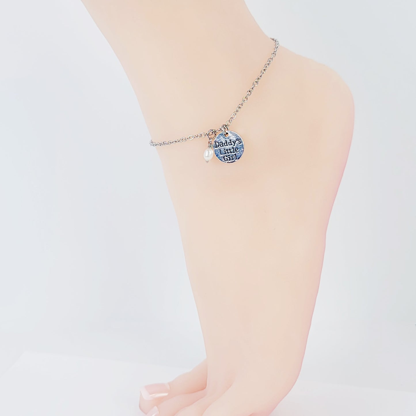 DDLG Anklet for Women. Ankle Bracelet for submissive little. BDSM