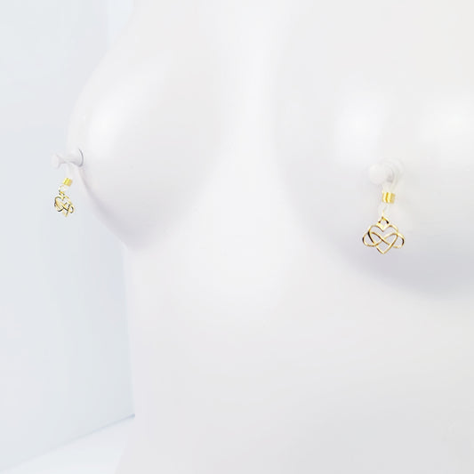 Small Gold Poly Nipple Nooses