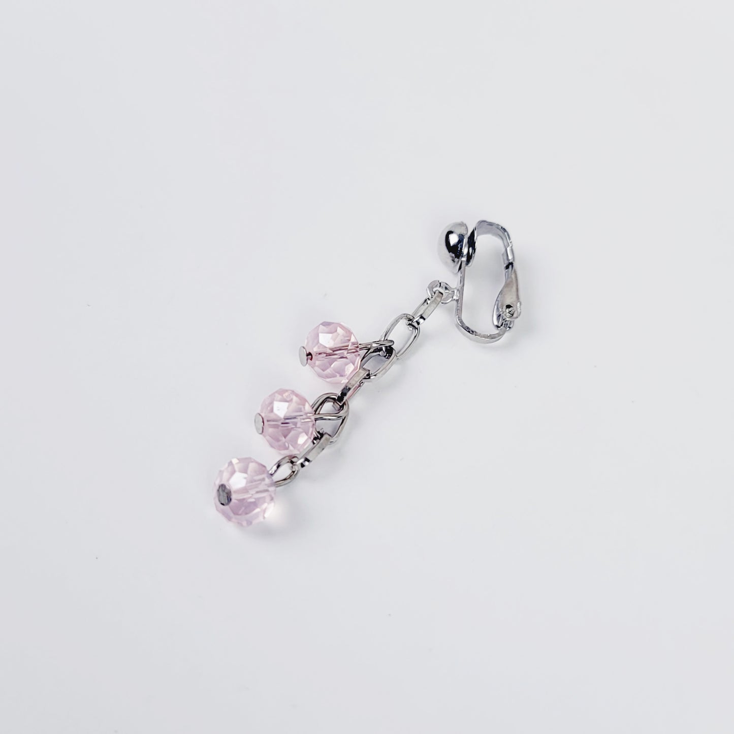 VCH Clip with Bead Dangle, Non Piercing Intimate Body Jewelry for Women