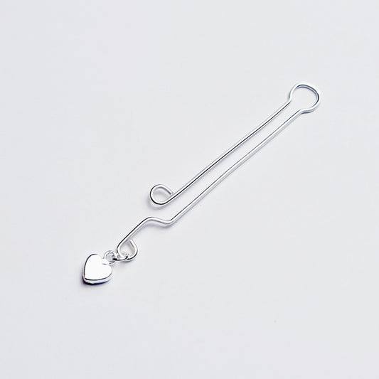 Heart Labia Clip / Clitoral Clamp