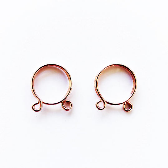 Rose Gold Nipple Rings Non Piercing, Set of 2. Fake Piercings , Intimate Jewelry, Kink, Fetish , adjustable nipple rings, BDSM