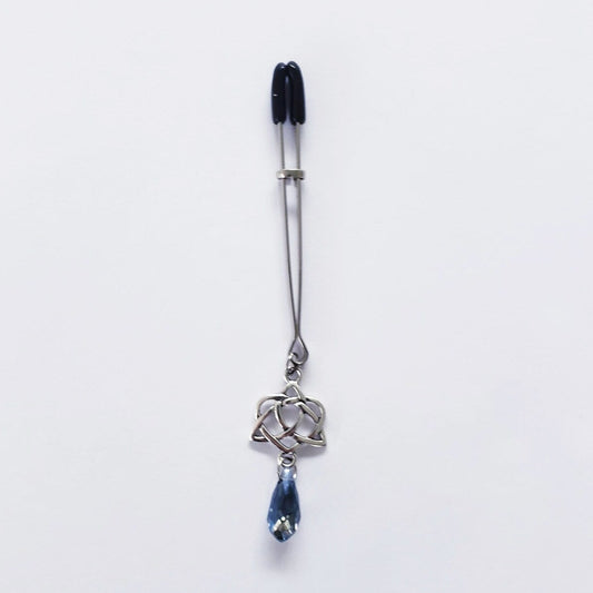 Triquetra and Crystal Tweezer Clit Clamp