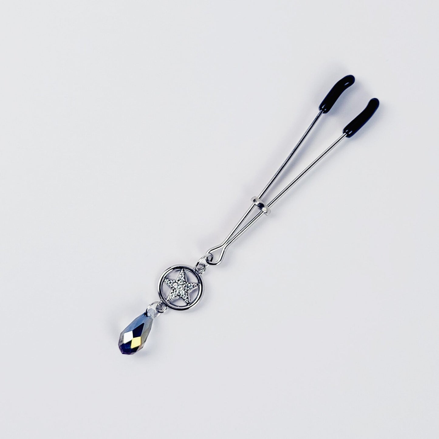 Star and Crystal Tweezer Clitoral Clamp