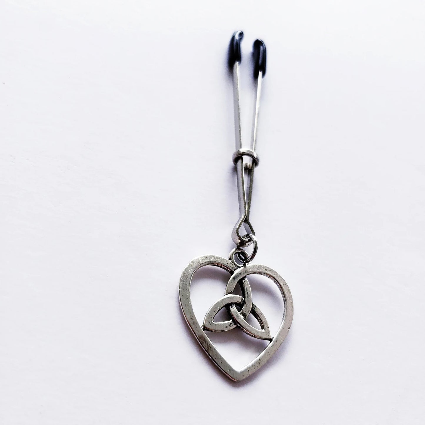 Celtic Heart Tweezer Clitoral Clamp