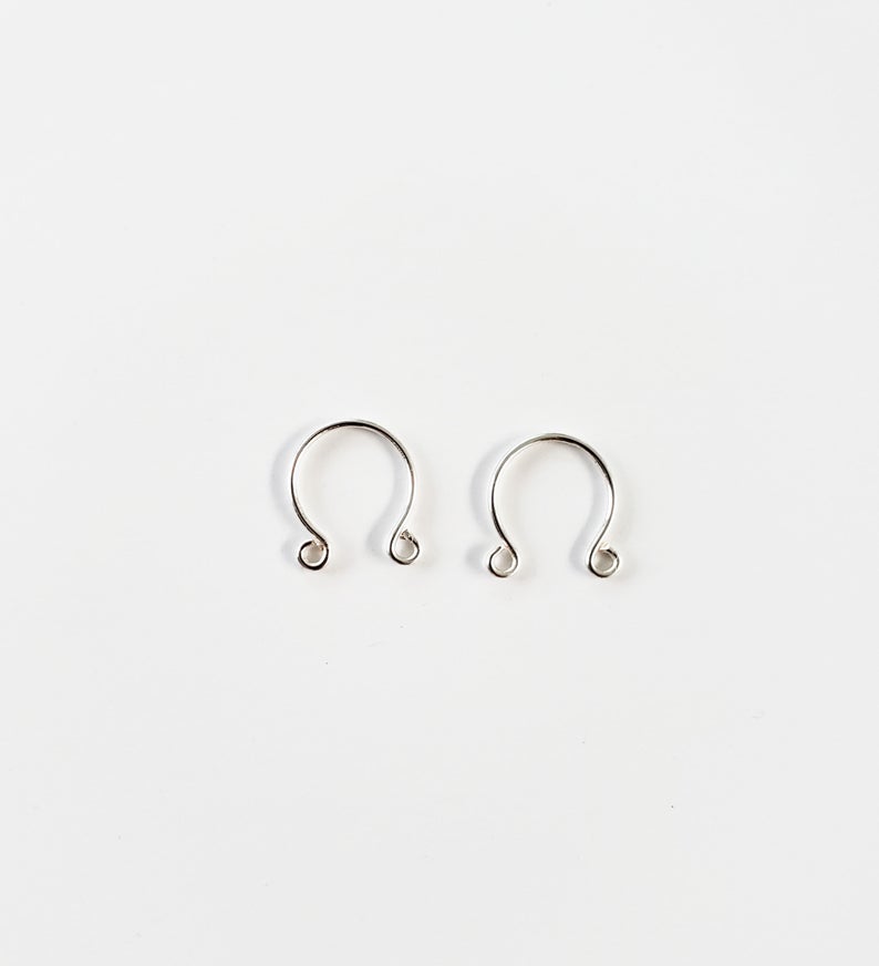 Non Piercing Nipple Rings. Pair of two. Silver, Gold, or Rose Gold