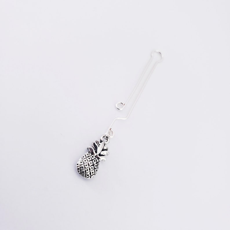 Clitoral Clip/Labia Clip with Pineapple Charm