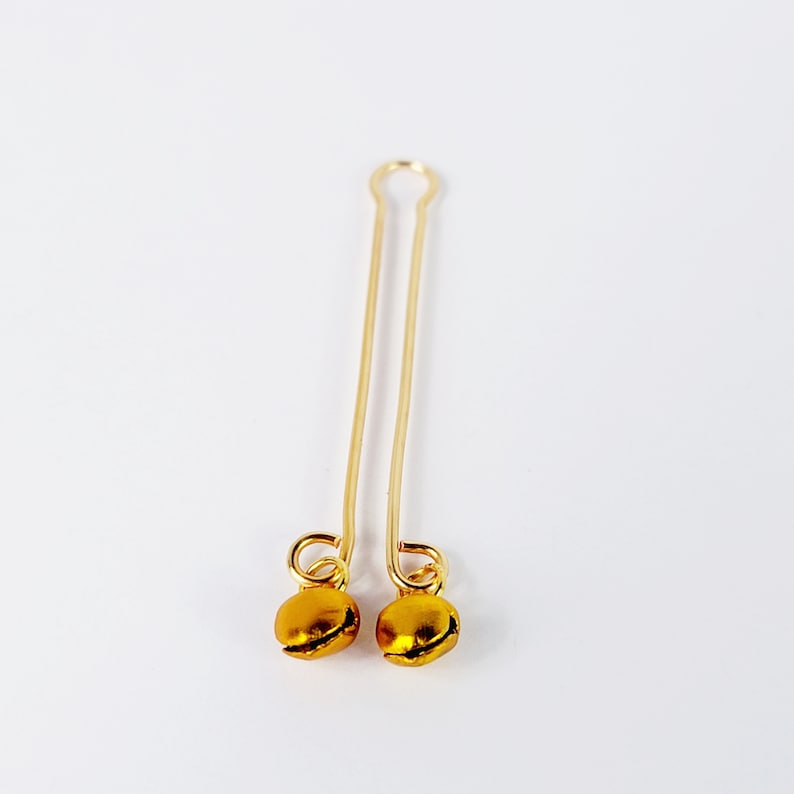Gold Labia Clip with Bells