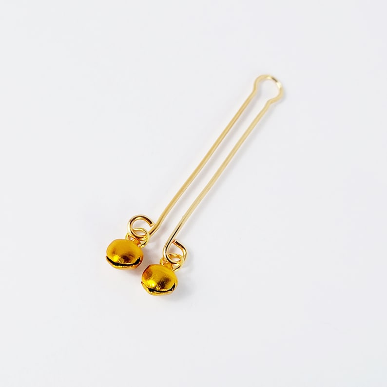 Gold Labia Clip with Bells