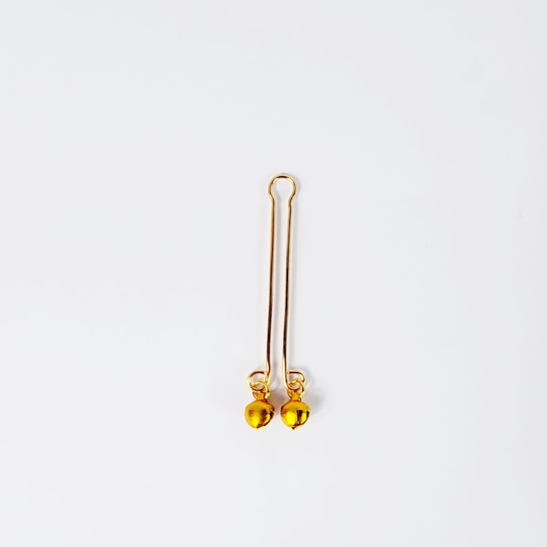 Gold Labia Clip with Bells