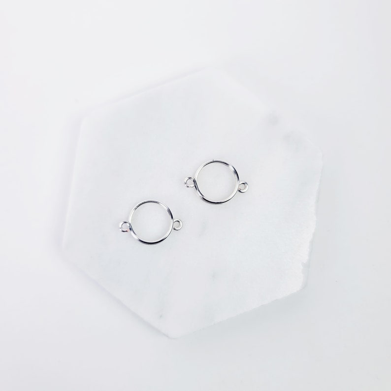 Triple Circle Nipple Rings, Pair of Two