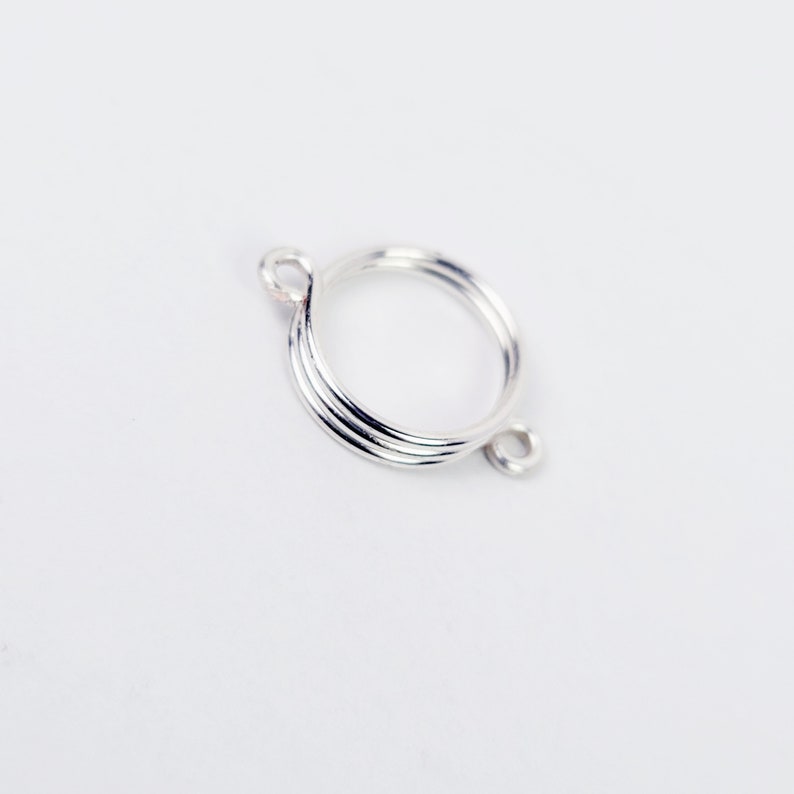 Triple Circle Nipple Rings, Pair of Two